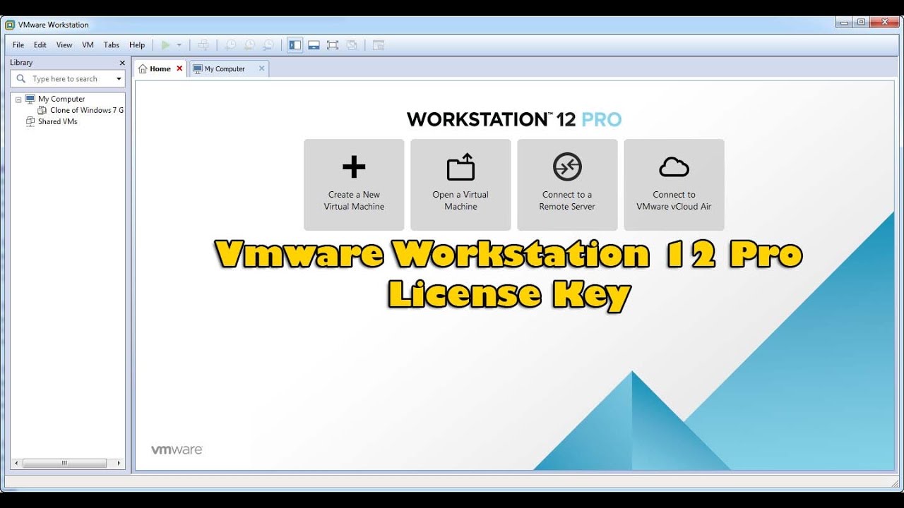 vmware workstation player 12 free key